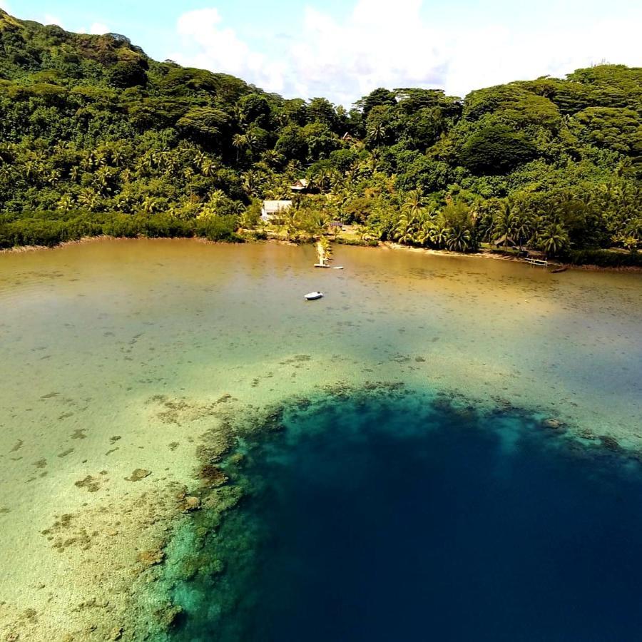 Huahine Manta Lodge Avec 4X4 Optionnel Haapu Exterior photo